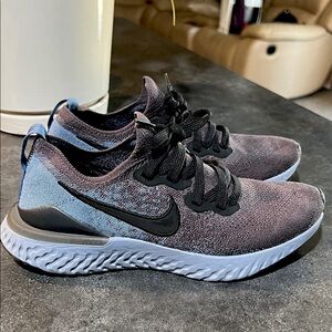 Nike Black and Gray Athletic Sneakers